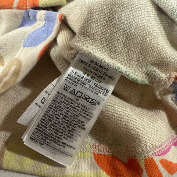 Baby Gap Baby Girl 18-24M Colorful Floral Sweater - Picture 3 of 5